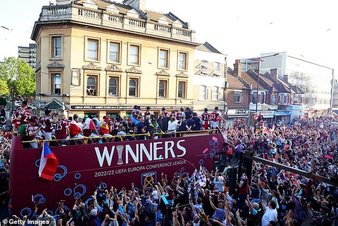 West Ham vô địch Europa Conference League West Ham vô địch Europa Conference League