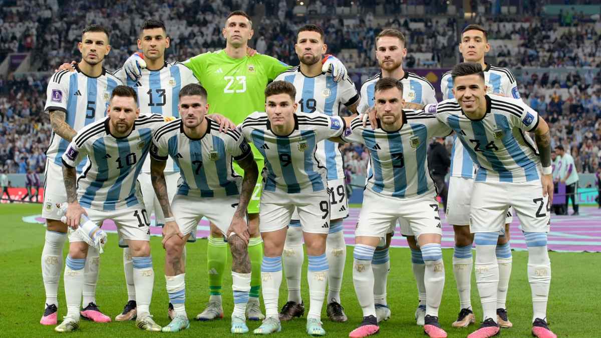 đội hình Argentina toàn siêu sao đã lên ngôi vô địch WC 2022