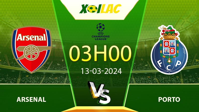 Soi kèo Arsenal vs Porto