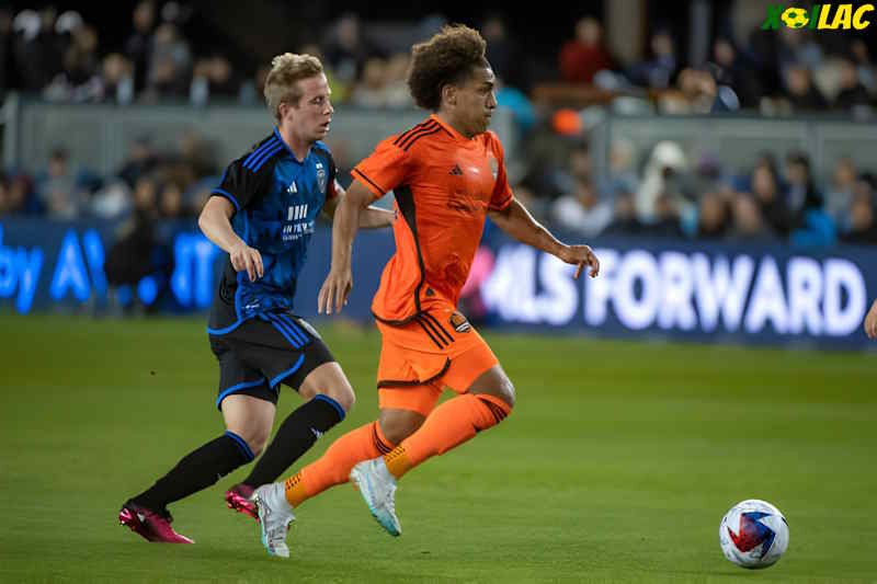 San Jose Earthquakes sẽ có màn đối đầu Houston Dynamo trên sân nhà