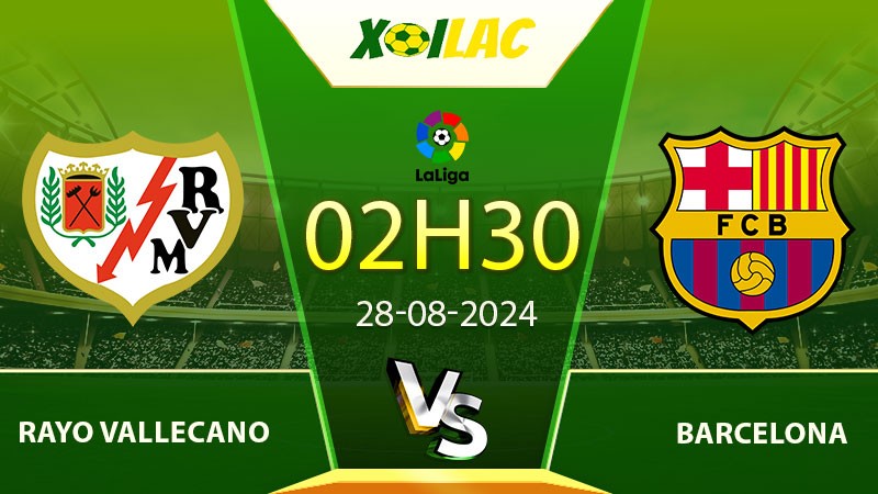 Soi kèo Rayo Vallecano vs Barcelona