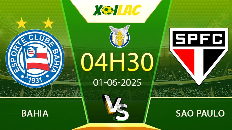 Soi kèo Bahia vs Sao Paulo